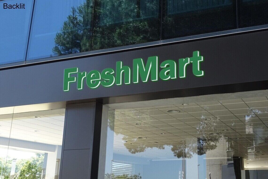 Custom 3D Channel Letters LED Frontlit/Backlit/Fulllit/Sidelit/Non-illuminated