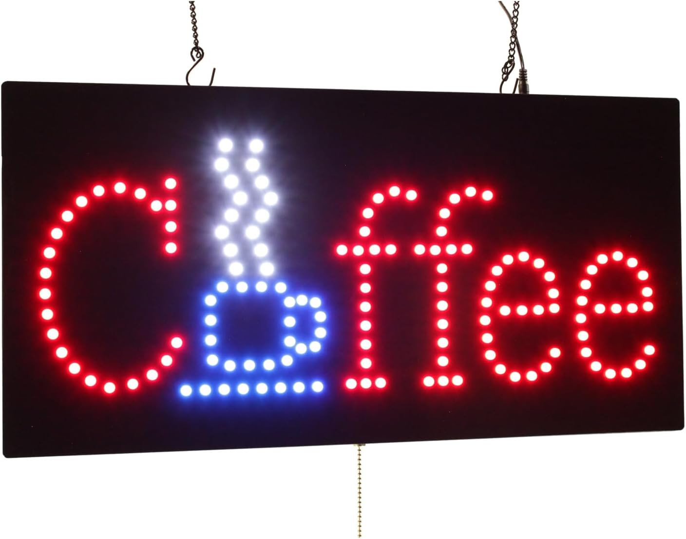 Coffee Sign, 24&Prime;X12&Prime;, 60X30Cm, , LED, Neon, Florescent, Signage, Signboard, Disp