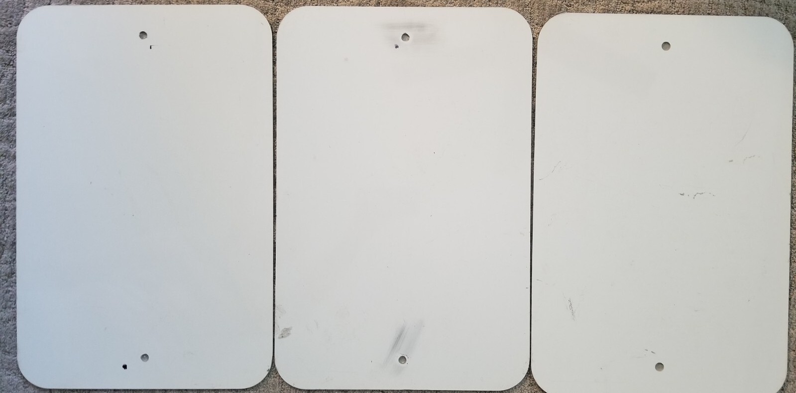 3 Signs 12&Prime;x18&Prime; Heavy Gauge Aluminum Signs 1 – RESIDENT PARKING ONLY, 2 – PERMIT