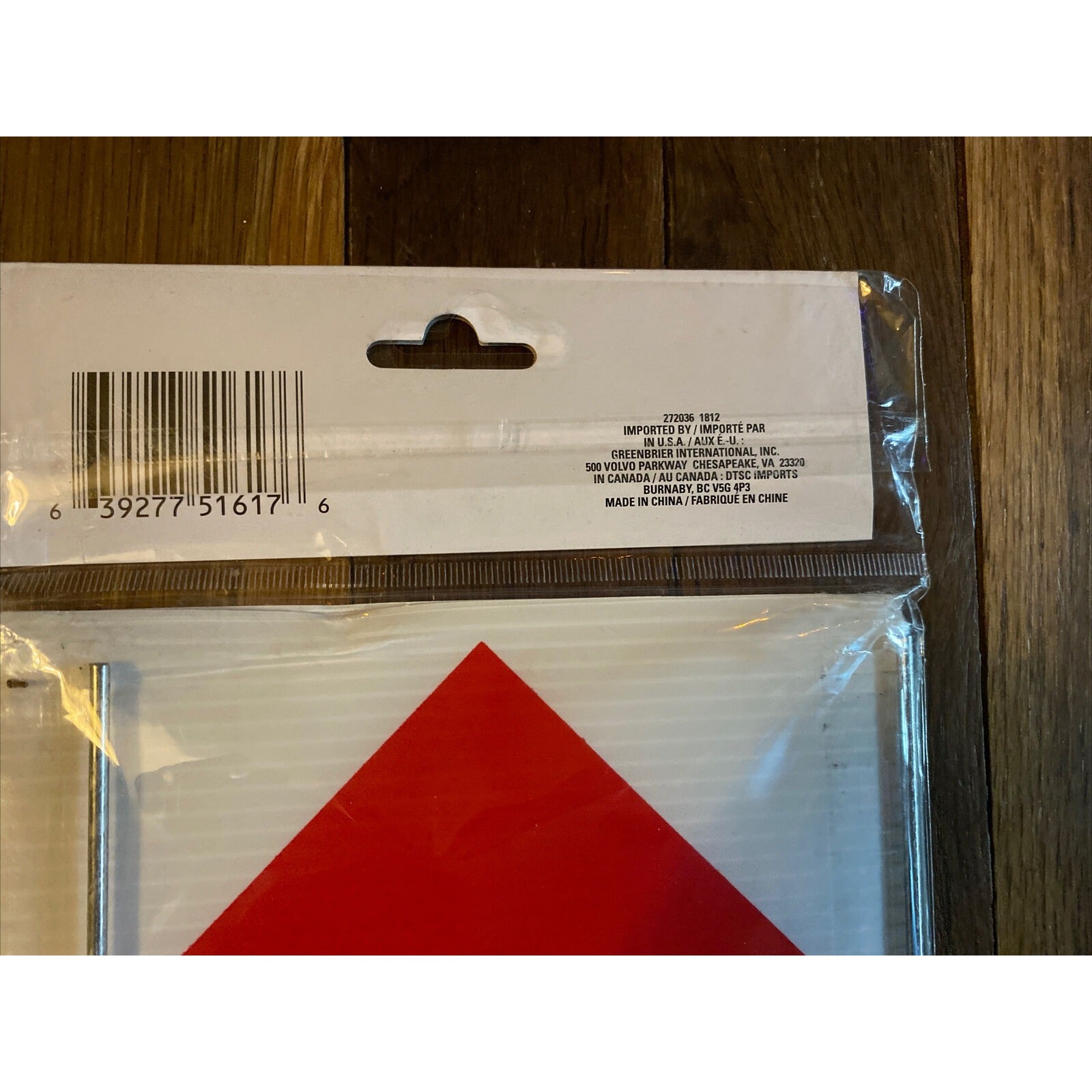 Garage Sale Signs Double-Sided Red And White Arrow W/Metal Stands 16X6 SEALED