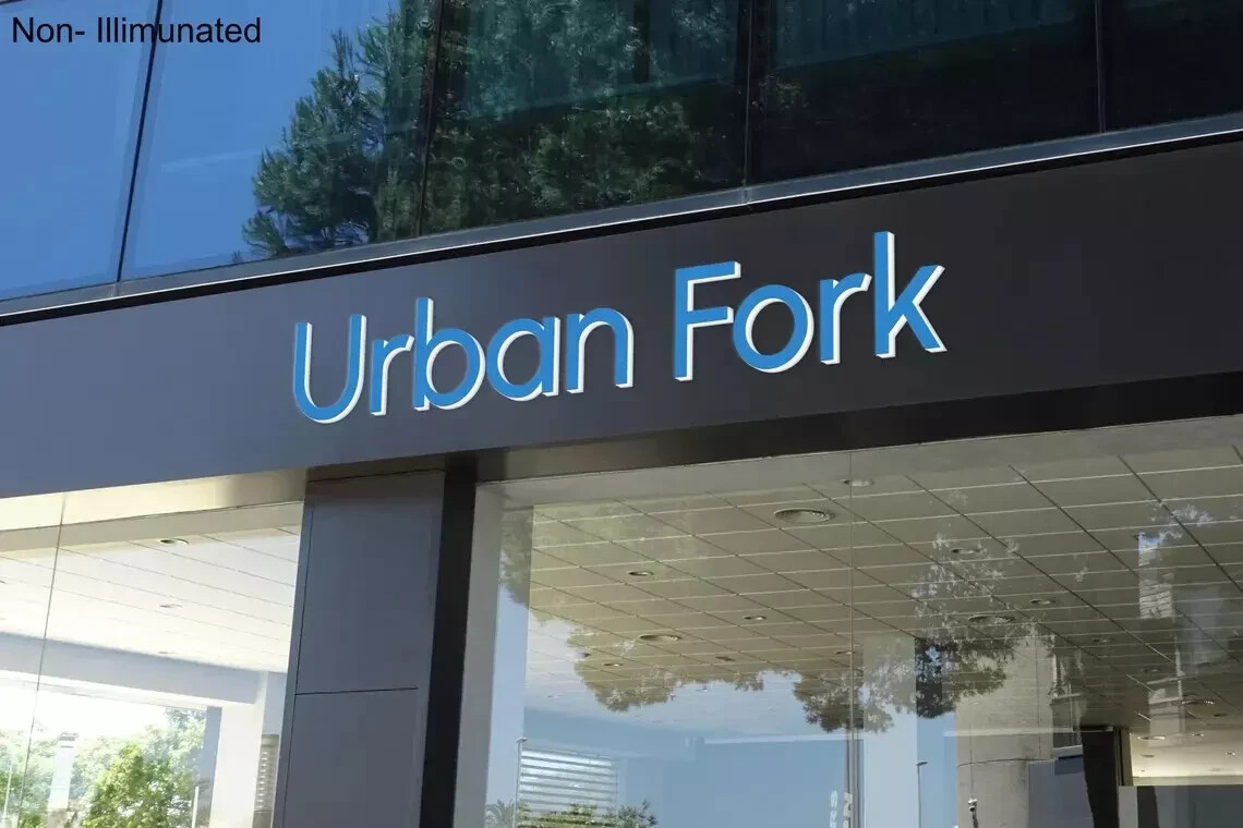 Custom 3D Channel Letters LED Frontlit/Backlit/Fulllit/Sidelit/Non-illuminated