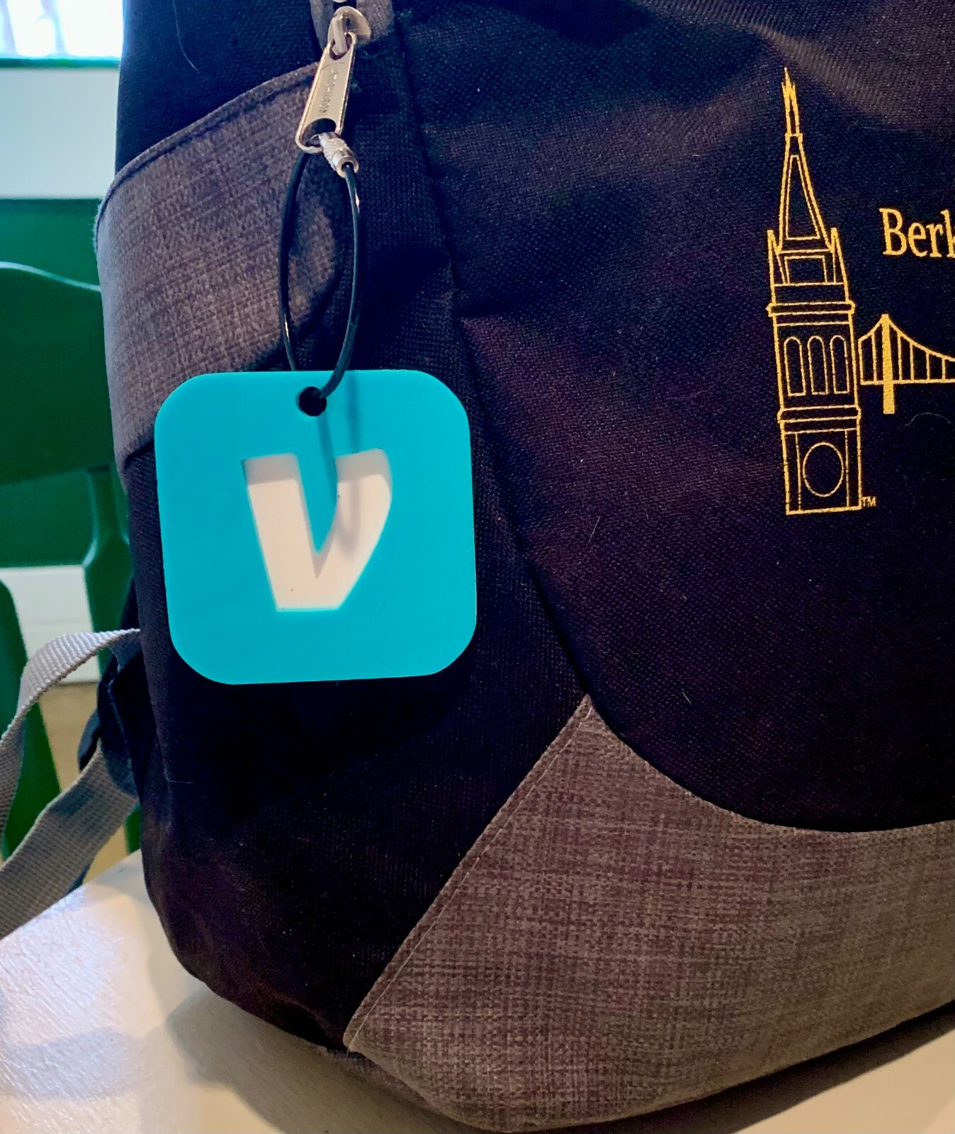 Venmo QR Code Backpack Bag Tag For School, Sports, Mobile Business Venmo Sign