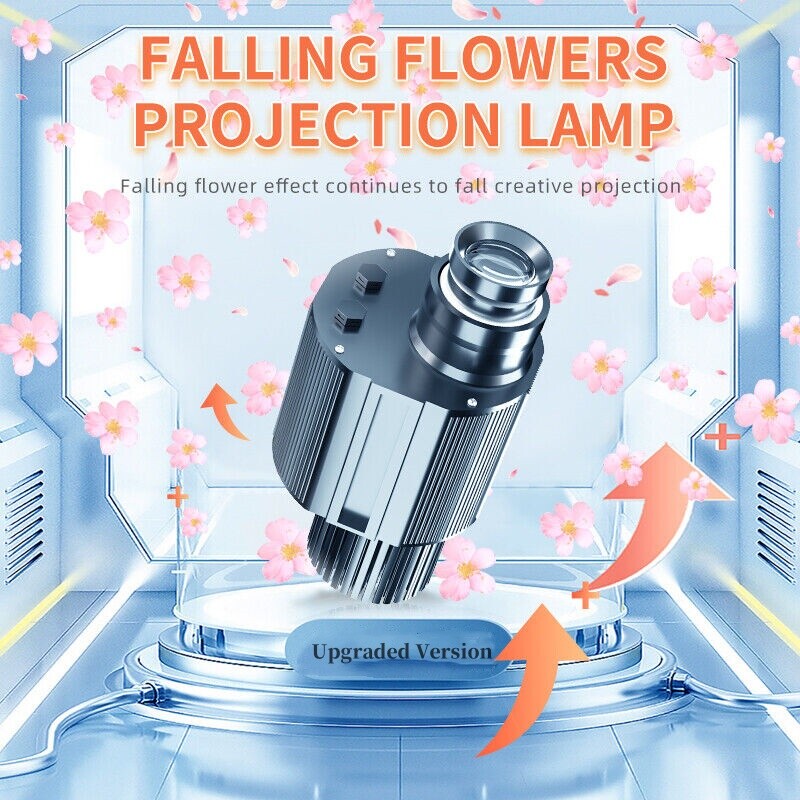 40W-600W Flower Dynamic Effect Pattern Projection Logo Gobo Projector Shop Decor