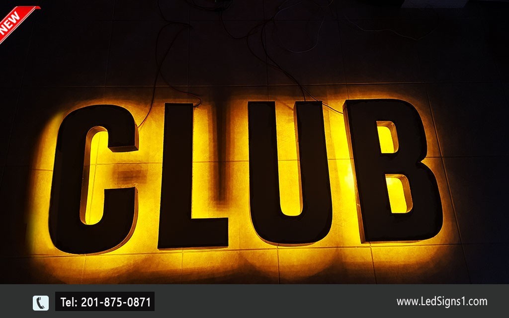 Custom made Led Back-Lit Channel Letters 20 Inches ( Read Description )