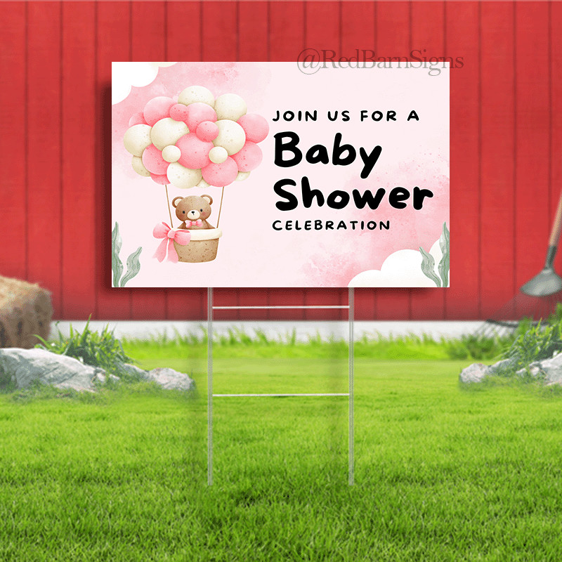 Join Us For A Baby Shower Celebration yard sign