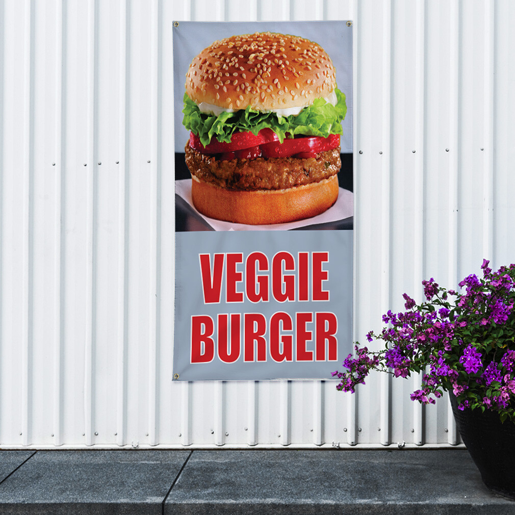 Vertical Vinyl Banner Multiple Sizes Outdoor Weatherproof Industrial Yard Signs