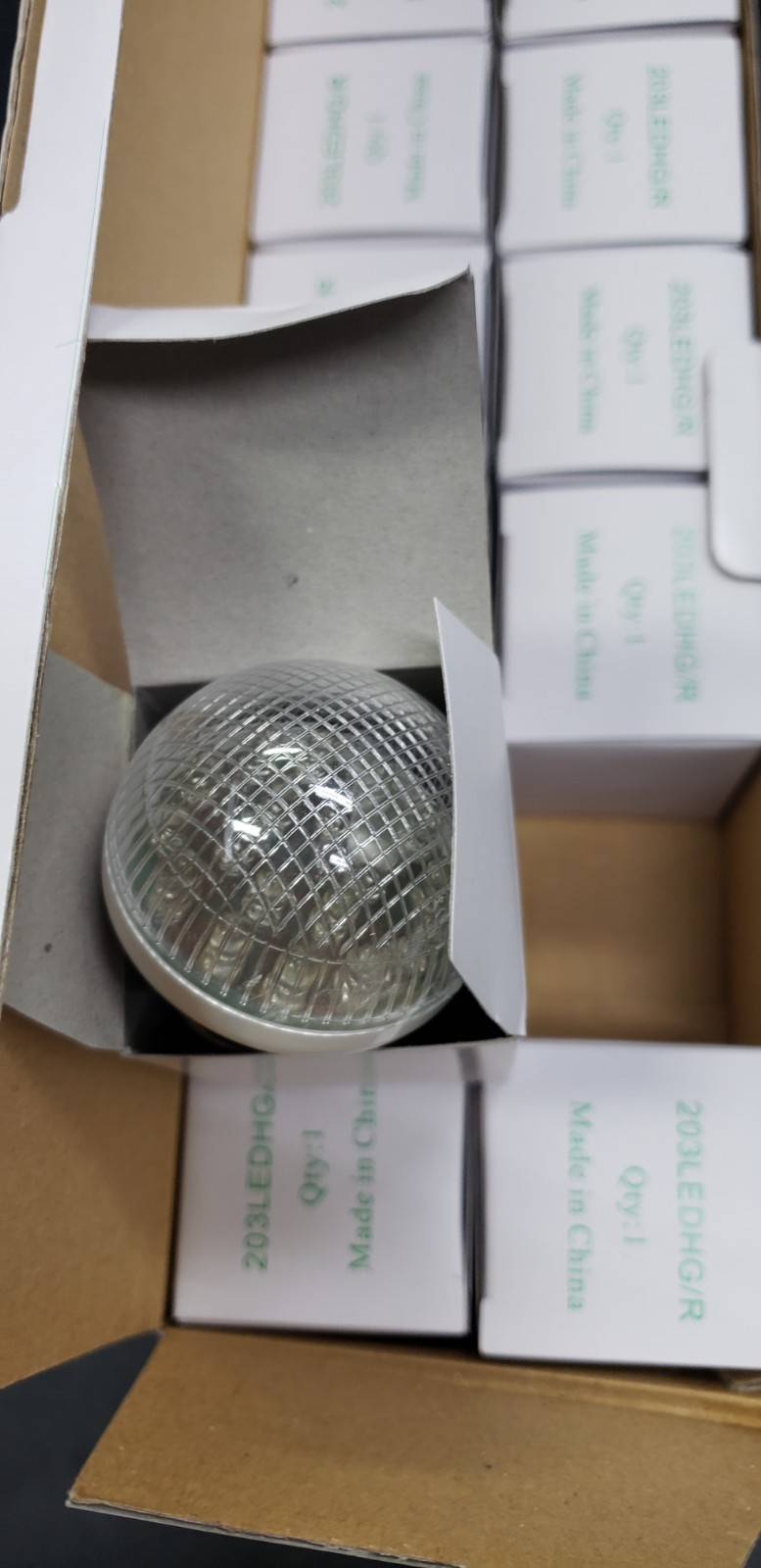 12 Technical Lighting Research Bulbs 203LEDHG/R, LED Lighting RED
