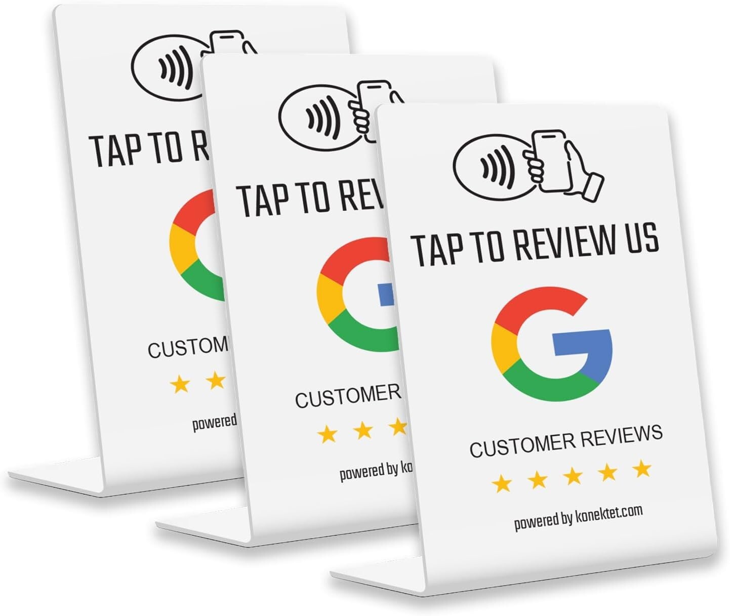 NFC Google Review Stand, 🚀Skyrocket Your Online Reputation