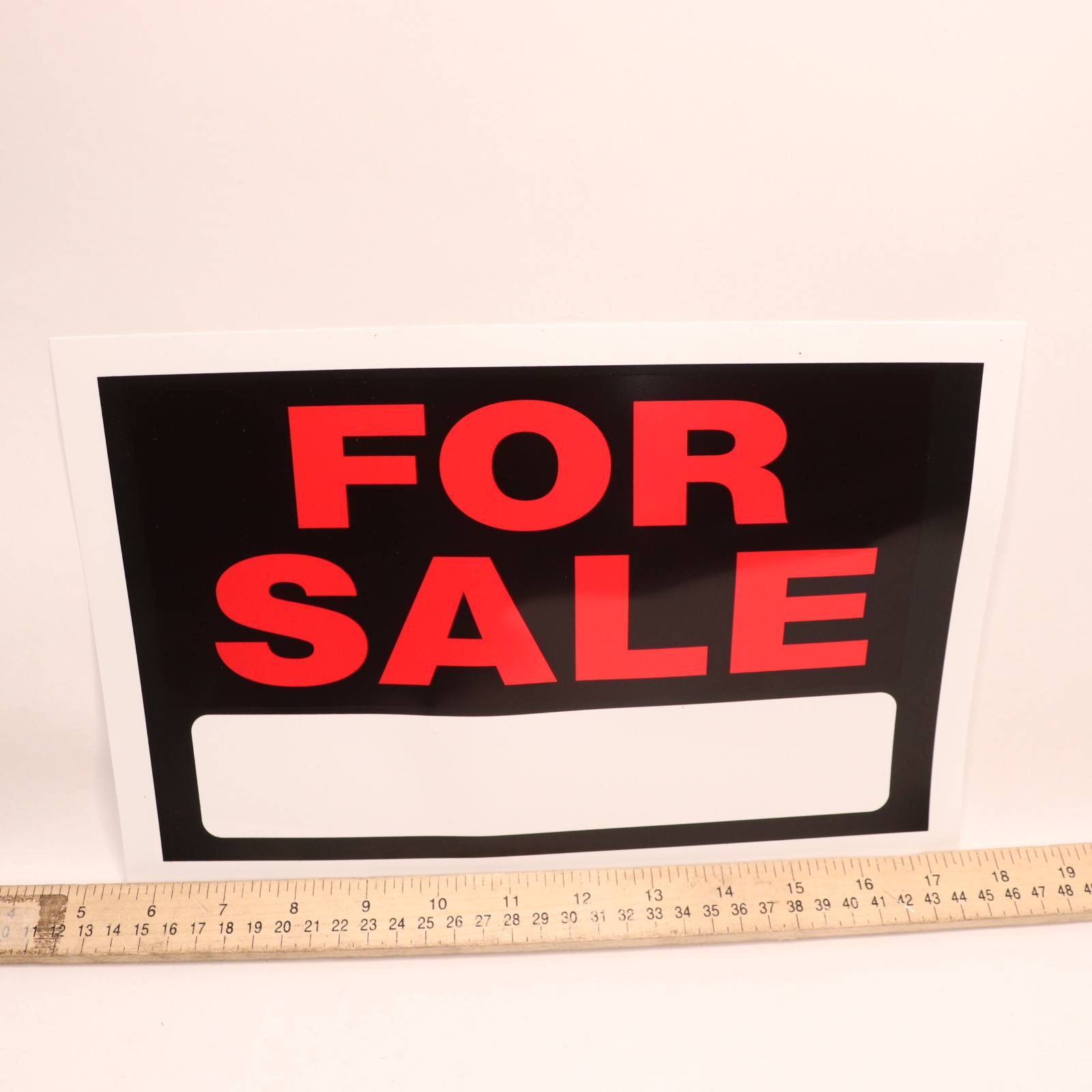 Everbilt 8 in. x 12 in. Vinyl for Sale Sign