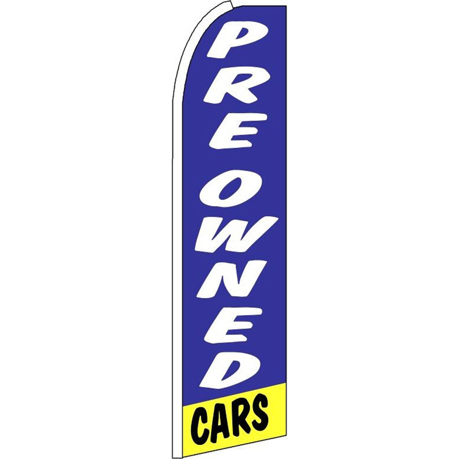 Pre Owned 2 1/2 ft X 11 1/2 ft Swooper Flag (Hardware Sold Separately)