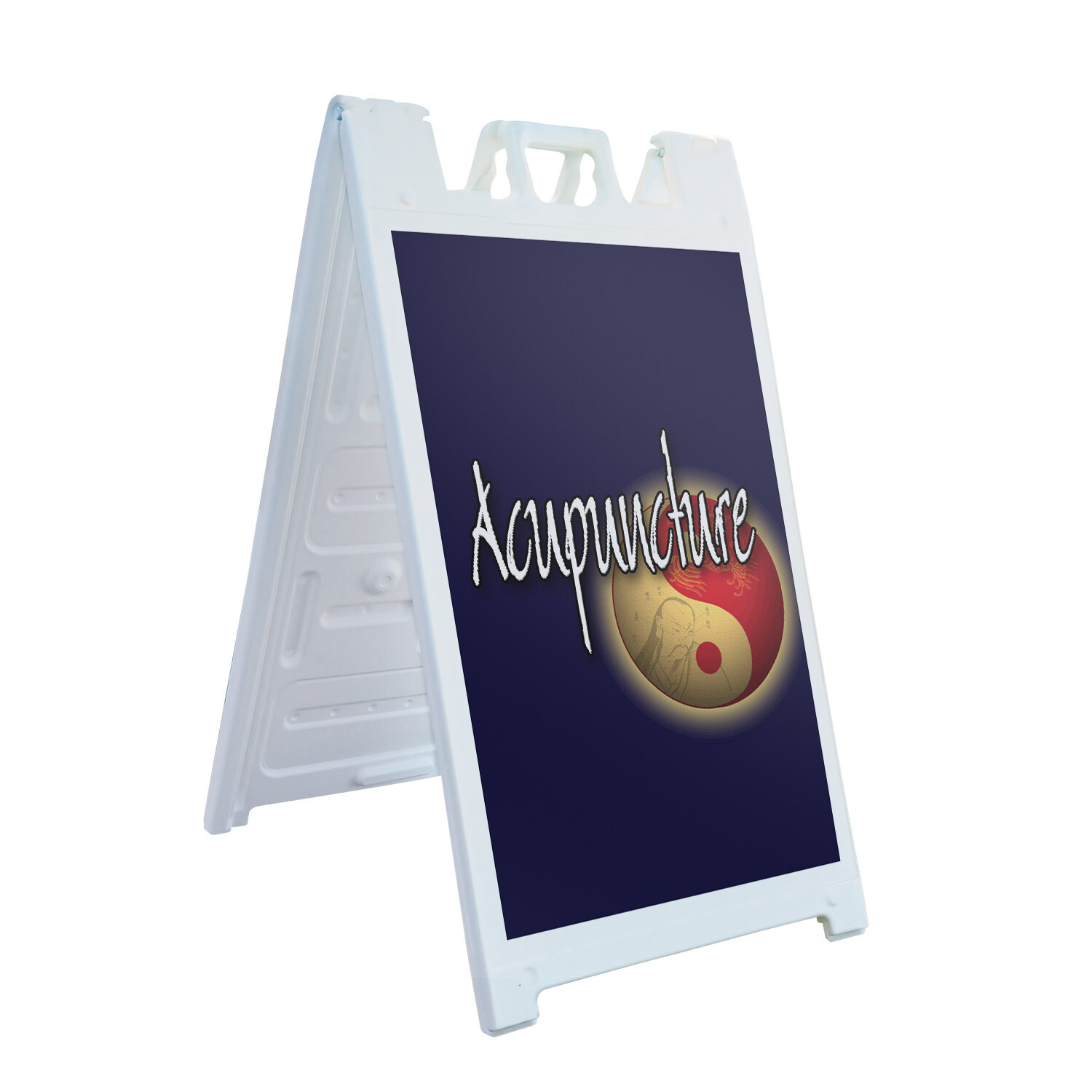 A-frame Sidewalk Acupuncture 24&Prime; x 36&Prime; Double Sided A-Frame Sidewalk Sign