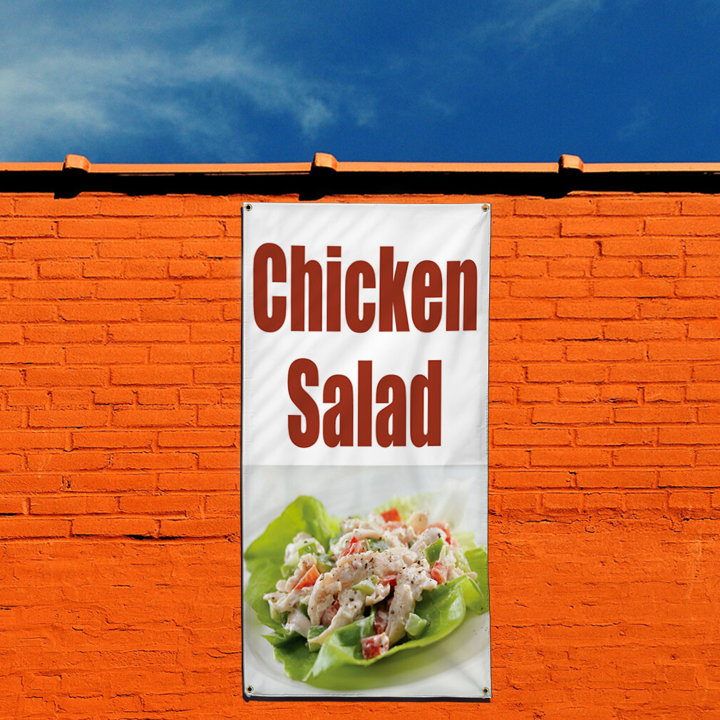 Vertical Vinyl Banner Multiple Sizes Outdoor Weatherproof Industrial Yard Signs