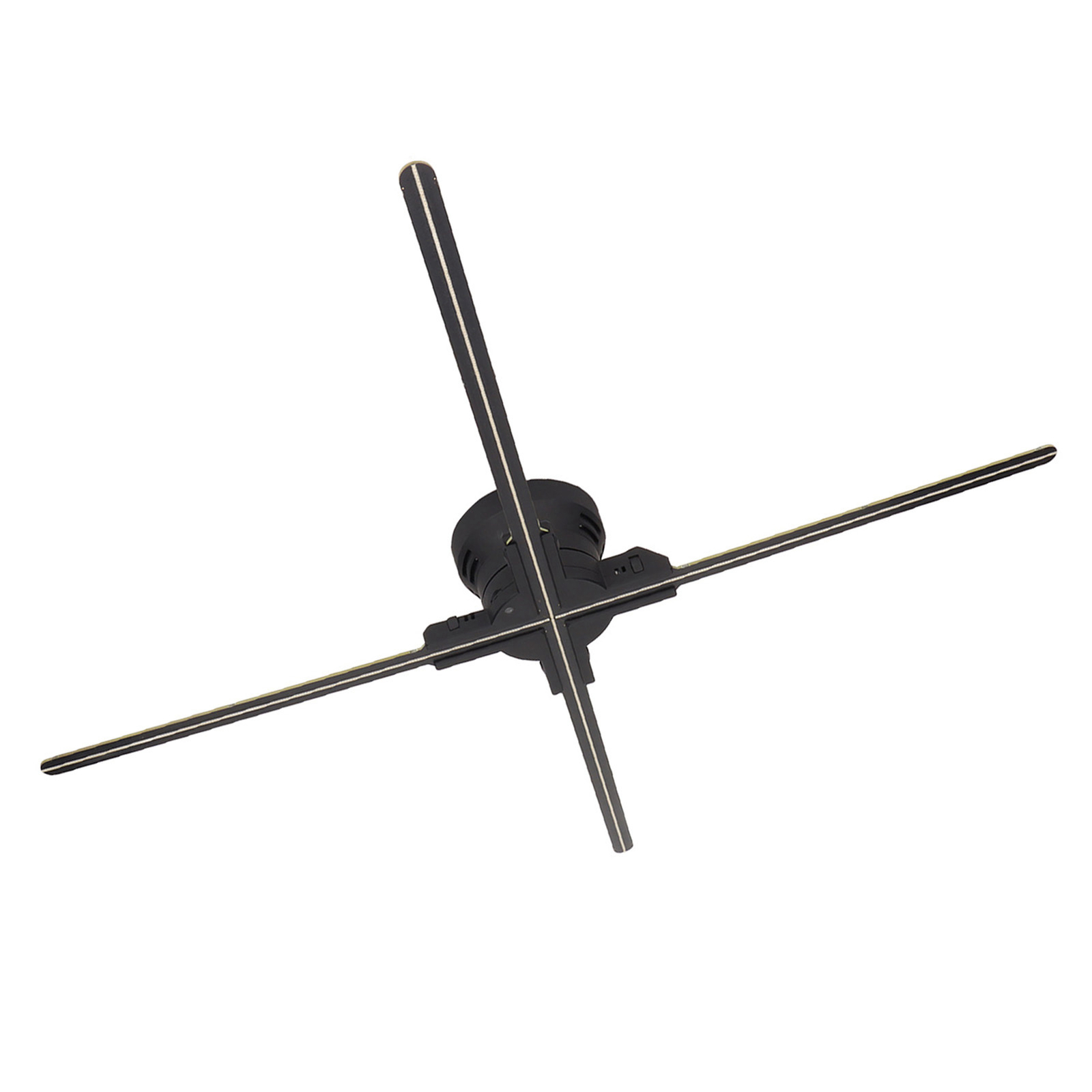 3D Hologram Fan Player 700rpm/Min 768pcs Lamp Beads Ad Display