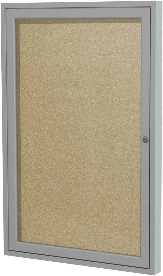 Enclosed Aluminum Bulletin Retail Board 36&Prime;x24&Prime; Ghent PA13624VX-181 FREE SHIP!!