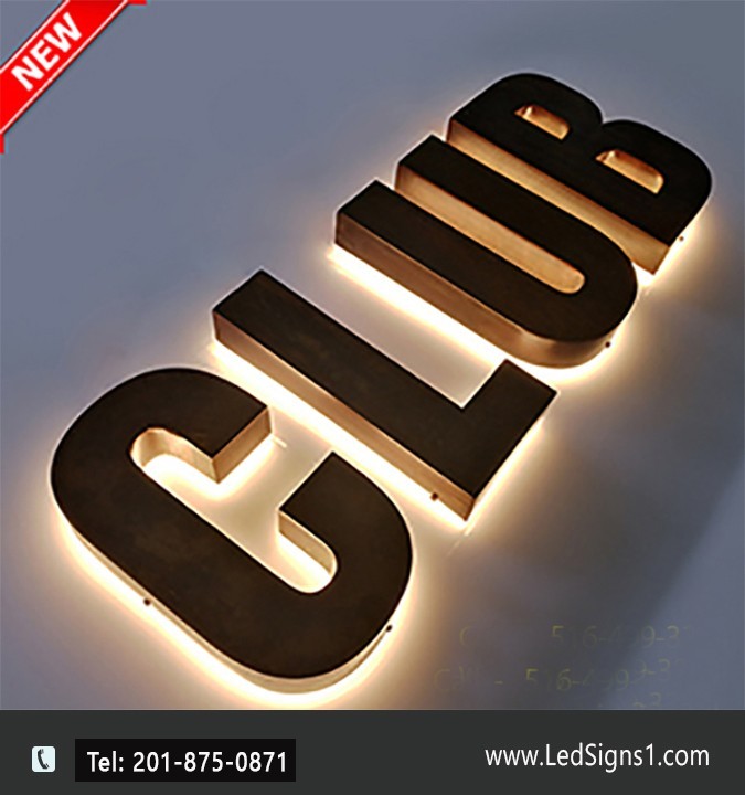 Custom made Led Back-Lit Channel Letters 20 Inches ( Read Description )
