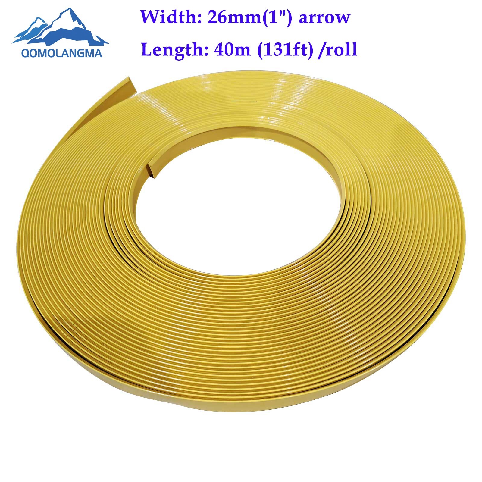 2rolls 1&Prime;x131ft Arrow Coil Strip Trim Cap Aluminum Channel Letter Material White