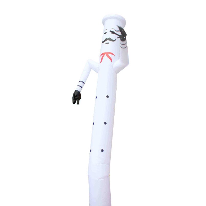 Advertising Inflatable Tube Man 18ft Chef Blow Up Wavy Fly Guy Without Blower