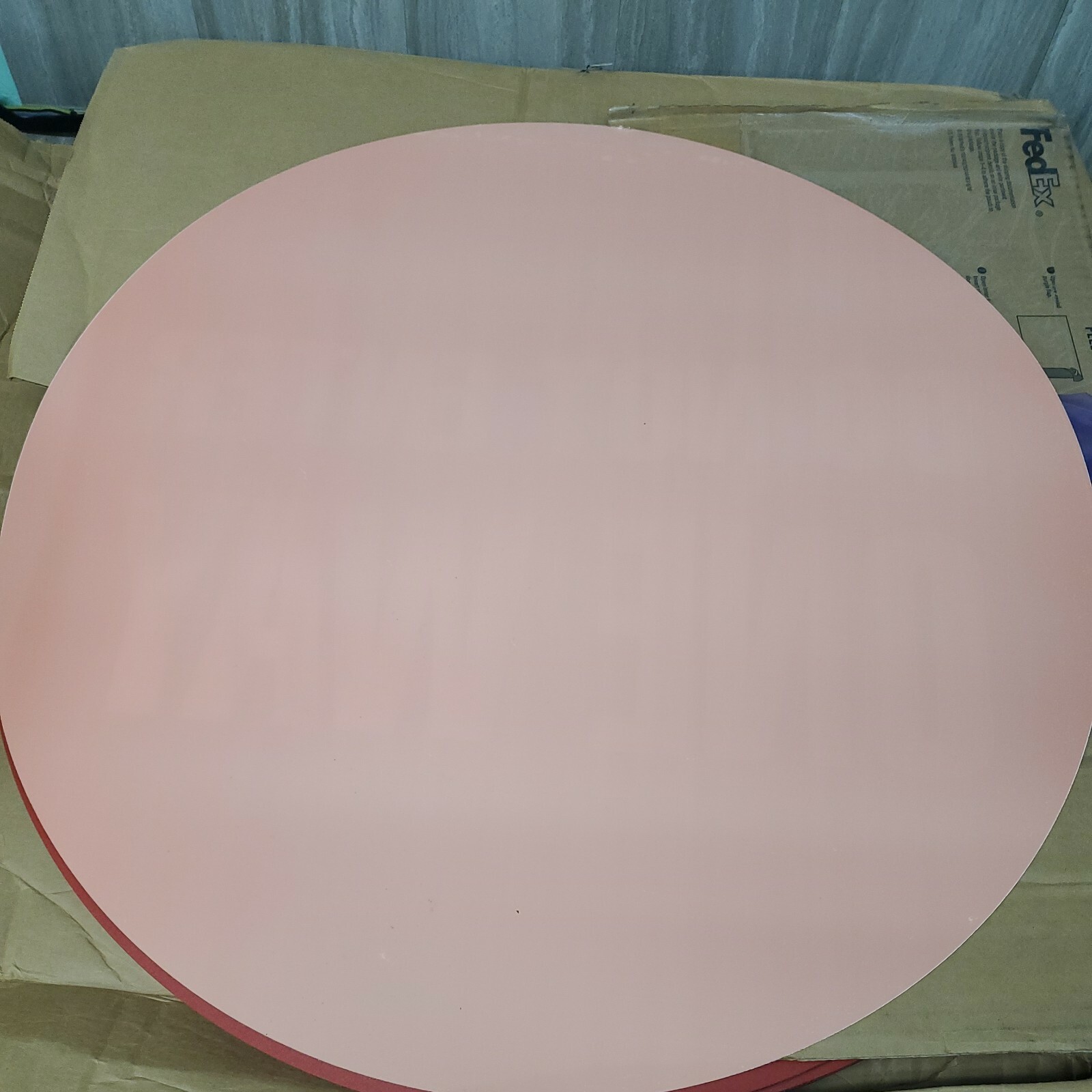 24 inch Do Not Enter One Way Circle Floor Sticker OHDIS Red White Commercial