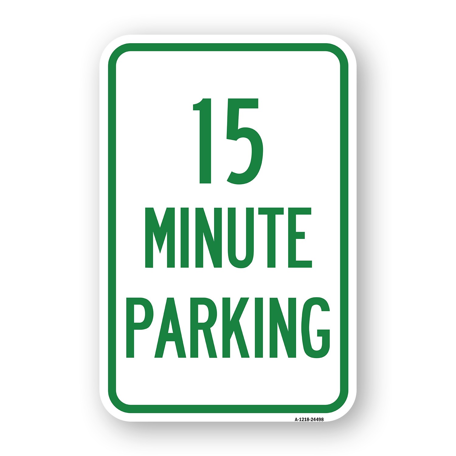 2 Hour Parking – Parking for Customers Only Heavy Gauge Aluminum Parking Sign