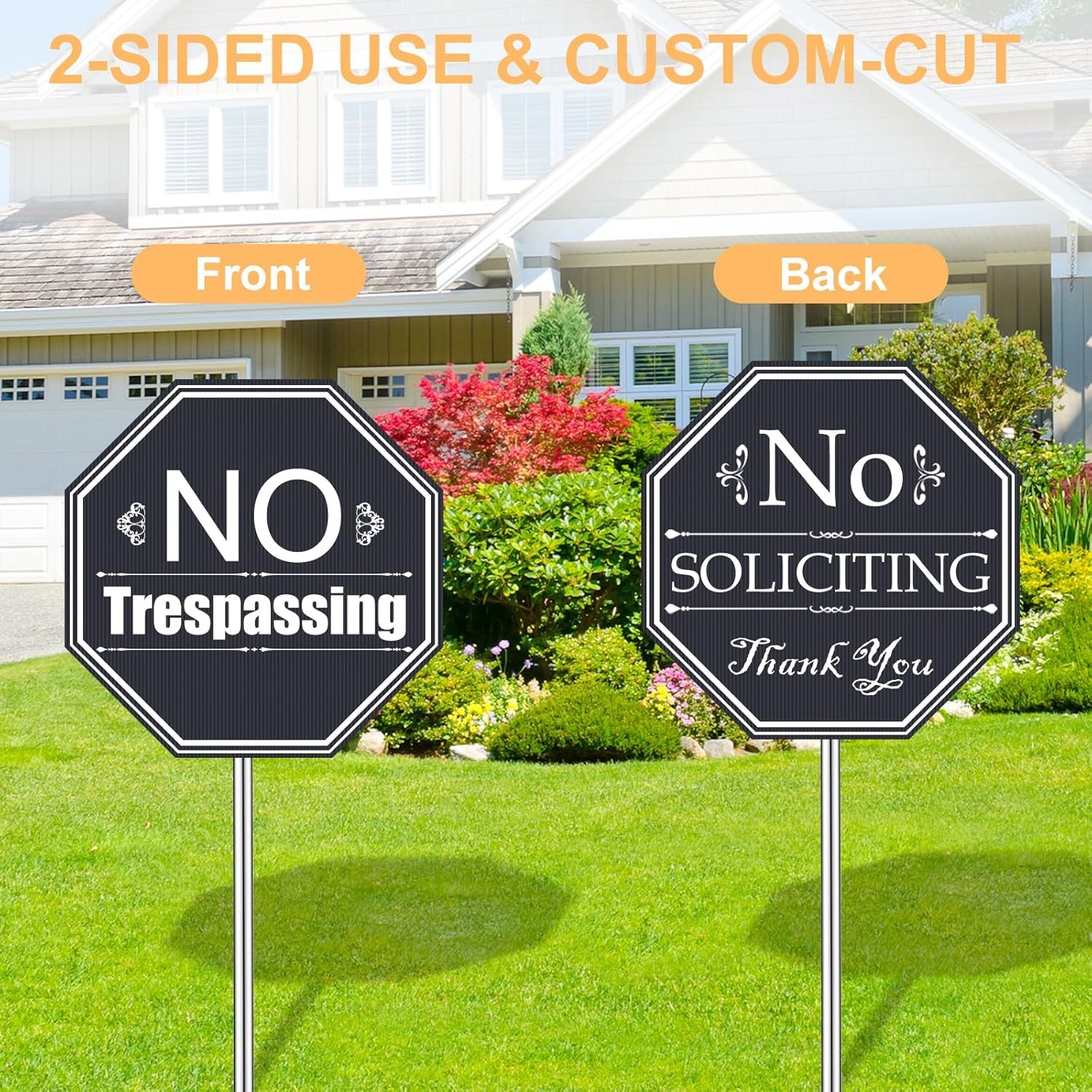 4 Pack 24&Prime; x 36&Prime; Black Corrugated Plastic Sheets, Thick Blank Poster Boards, Dou