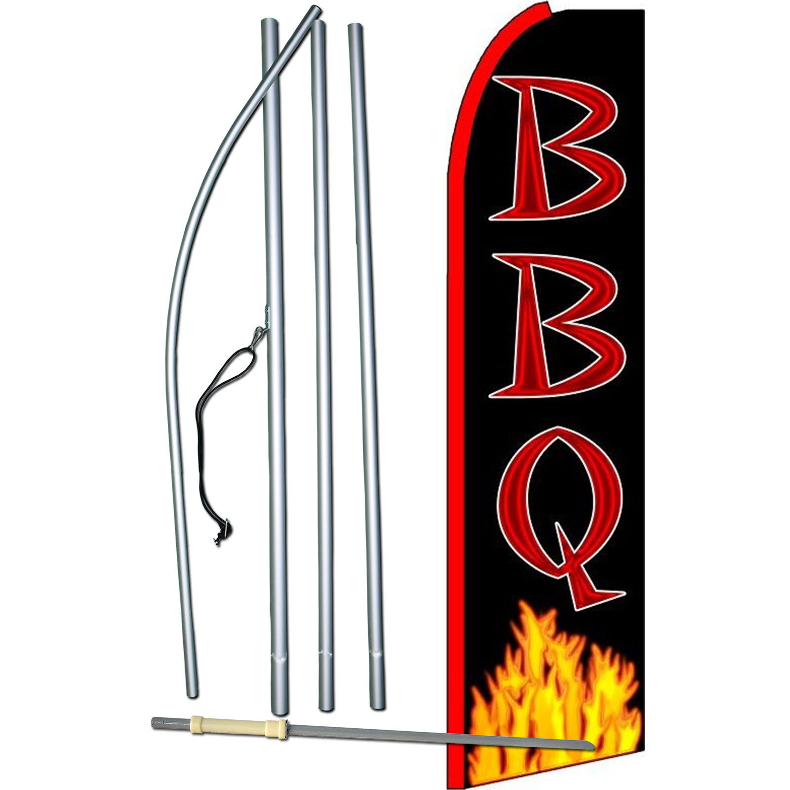 BBQ Swooper Flag Kit