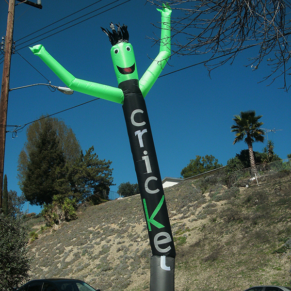 15&prime; Custom Wind Dancer Air Puppet Sky Wavy Man Dancing Inflatable Tube + Blower