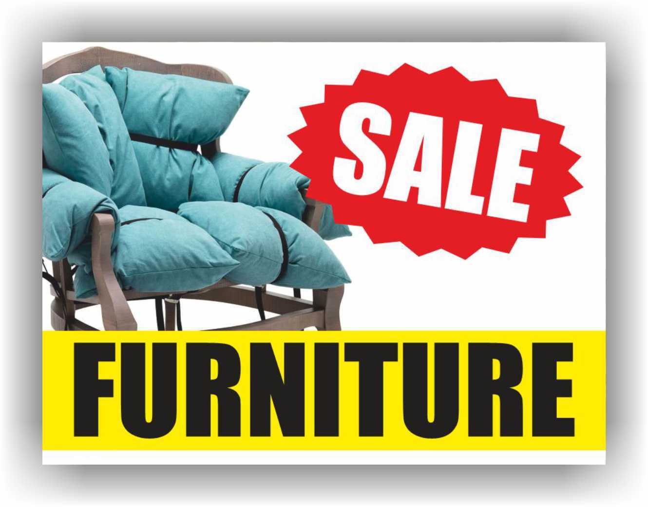 FURNITURE SALE Corrugate Plastic with H-Stakes Sofa Mattress Bed Bath discount