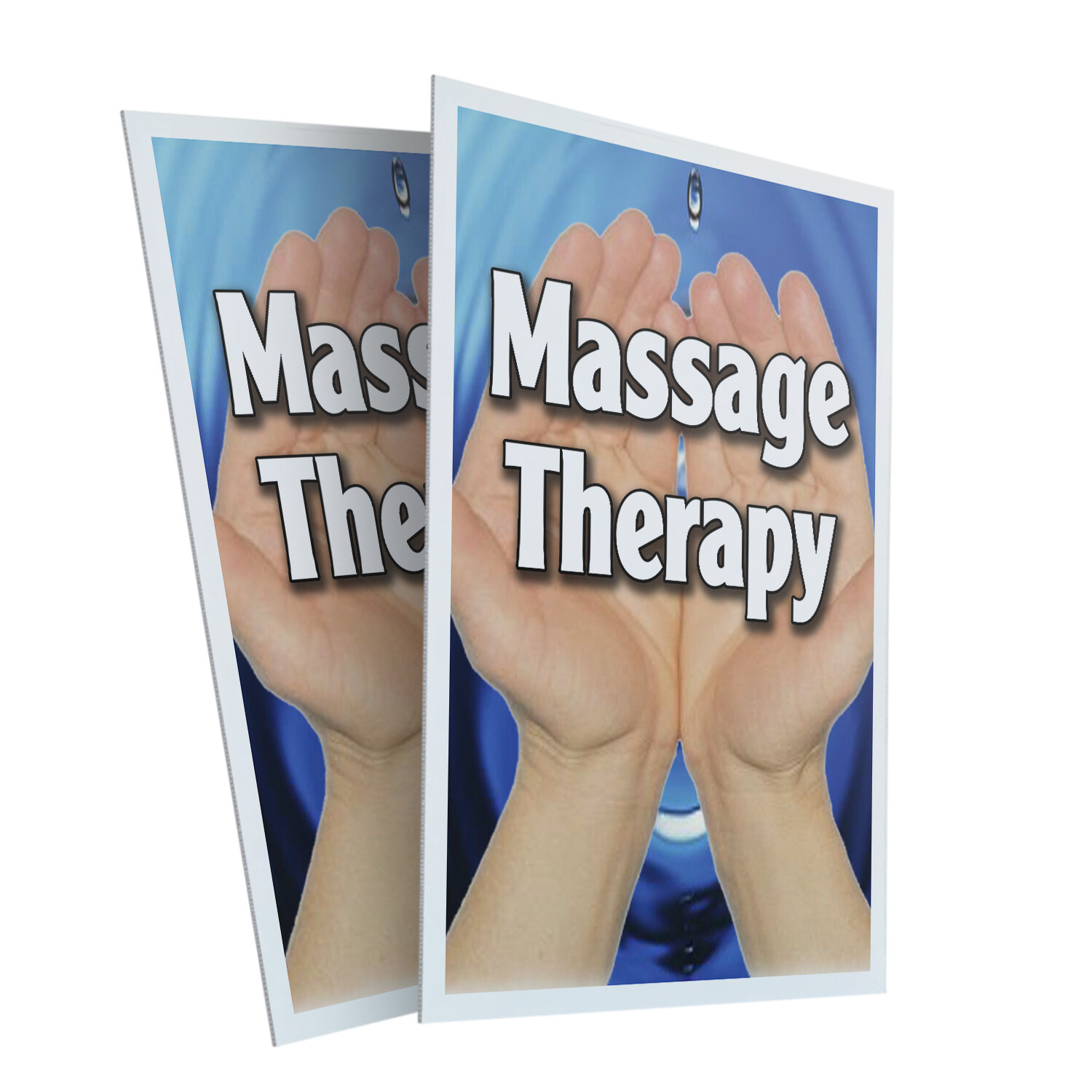 A-frame Sidewalk Massage Therapy 24&Prime; x 36&Prime; Double Sided A-Frame Sidewalk Sign
