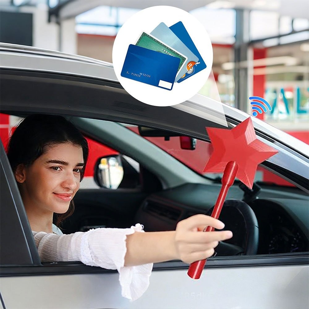 Magic Wand Tap to Pay Credit or Gift Card Holder- Multiple Colors!
