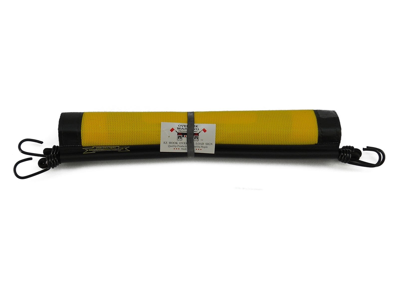 Oversize Warning Products EZ Hook Oversize Load Sign 18&Prime; X 84&Prime; Made in USA