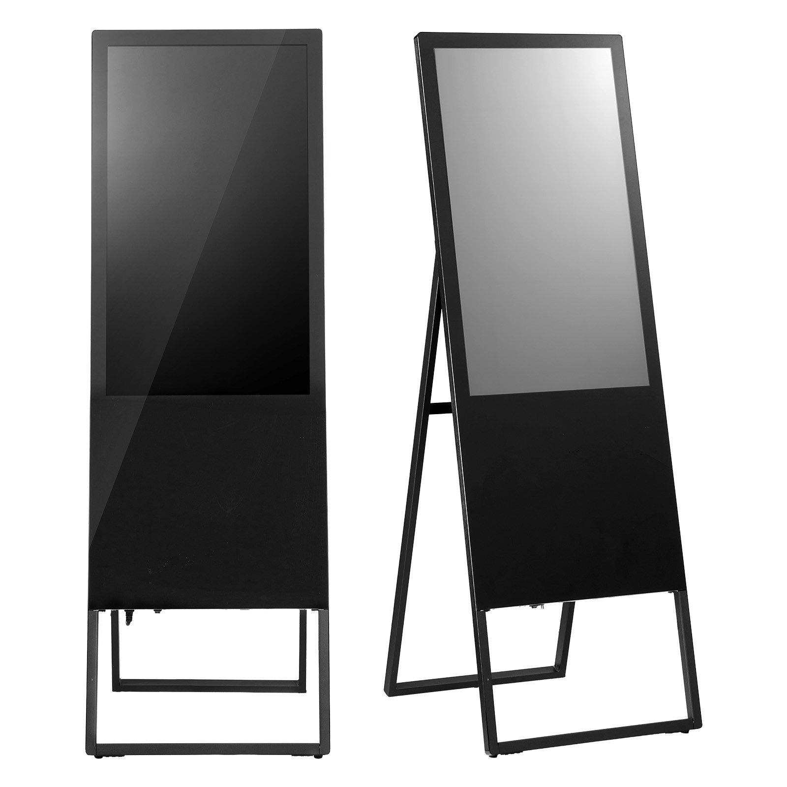 VEVOR 32 in Indoor Digital Signage Floor Standing Advertising Display Kiosk LCD