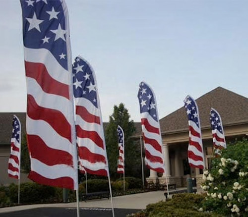 16FT ADVERTISING SUPER FLAG POLE & ECONOMY GROUND SPIKE BASE (flag not included)