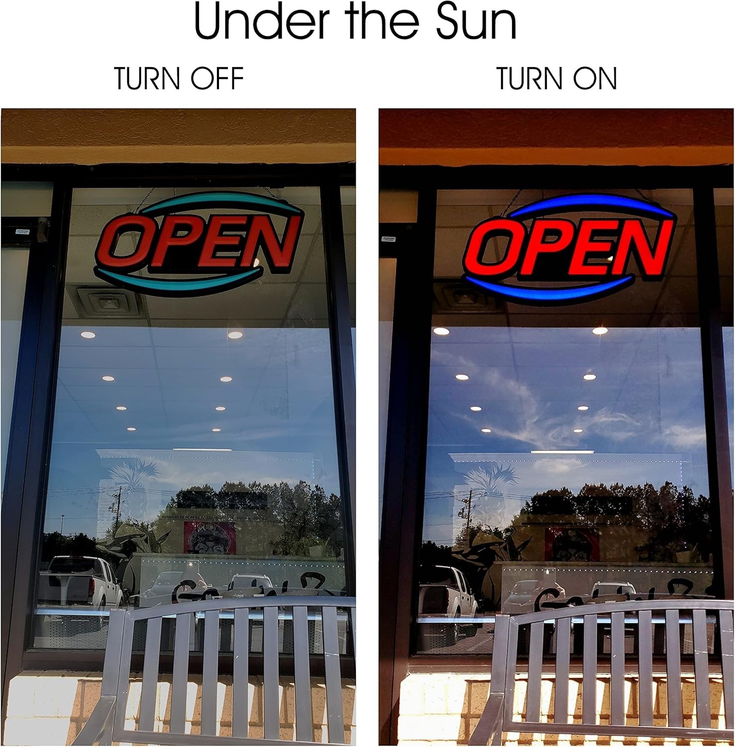 Large 32 » x 17 » LED Open Sign with Remote Control – Perfect for All Businesses
