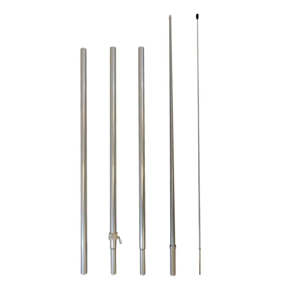 16ft Hybrid Swooper Pole Feather Flag Pole Flutter Flag Pole Convertible Pole