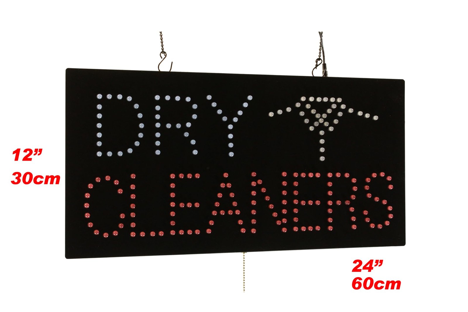 Dry Cleaners Sign 24X12 60X30Cm Topking Led Neon Florescent Signage Signboard