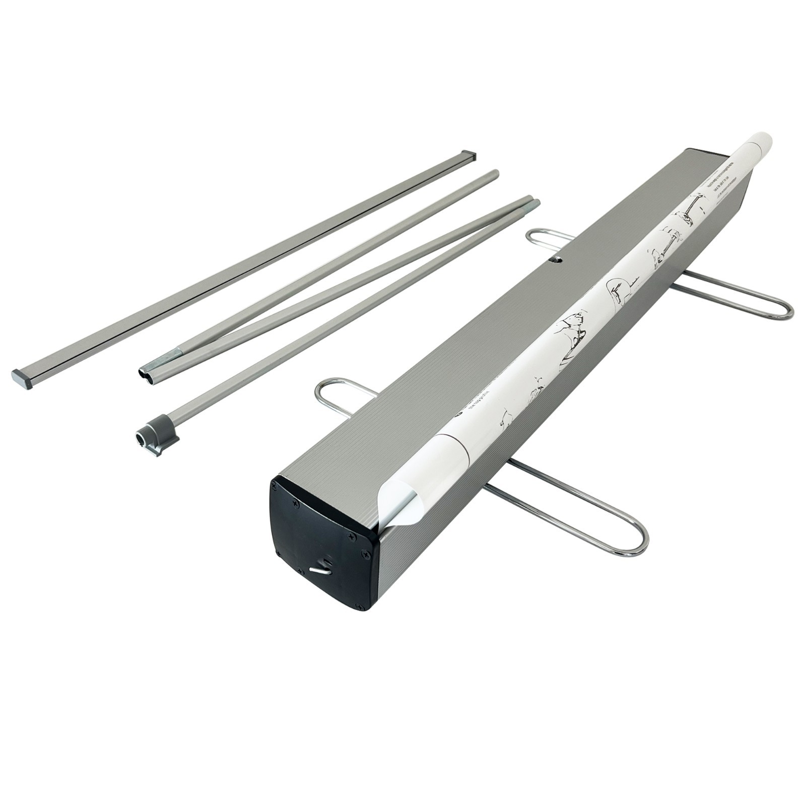 Retractable Banner Stand with Padded Bag 24&Prime; 31.5&Prime; 33.5&Prime;36&Prime;40&Prime;48&Prime;60&Prime;x72~80&Prime;