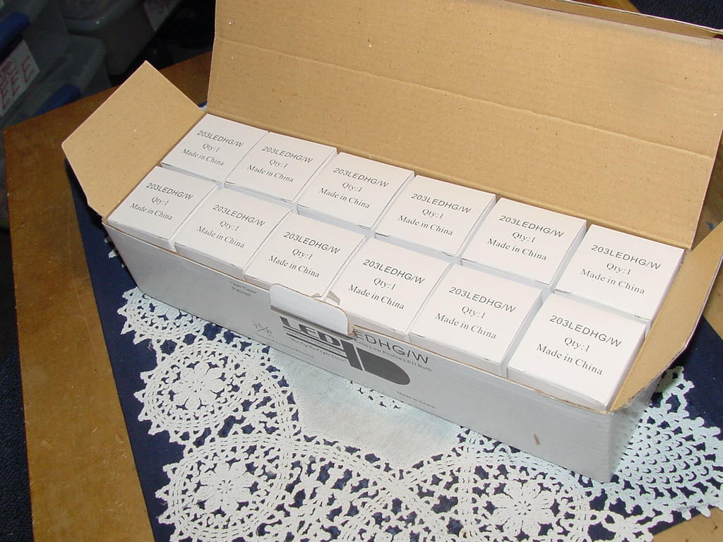 12 Technical Lighting Research, Bulbs, 203LEDHG/W, LED Lighting White, Med Base
