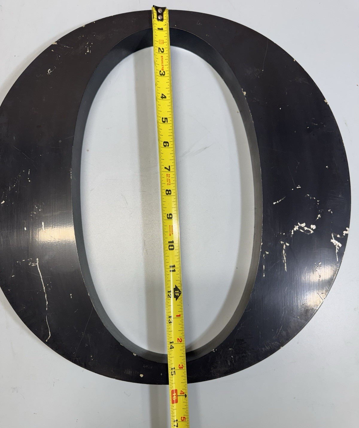 Gemini Inc 15” Cast Aluminum Architectural Letter Sign Black Commercial Letters