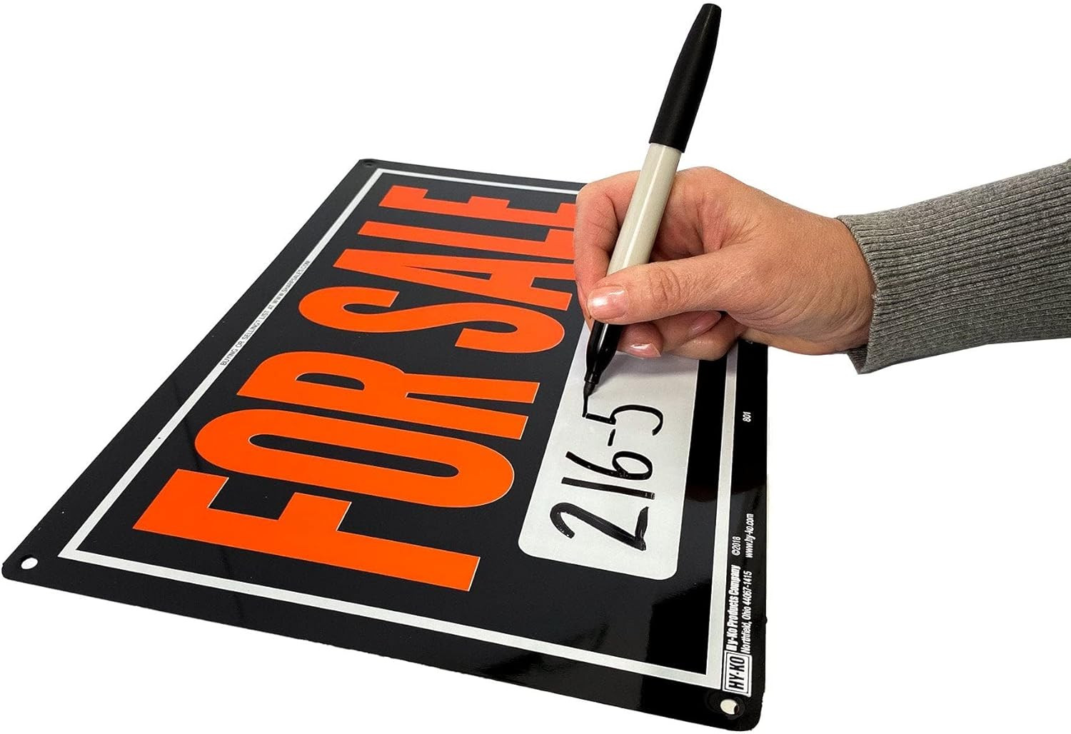 Aluminum Signs, 14” x 9.5”, Durable Long-Lasting Contrasting Metal Signs for Out