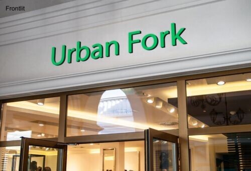 Custom 3D Channel Letters LED Frontlit/Backlit/Fulllit/Sidelit/Non-illuminated