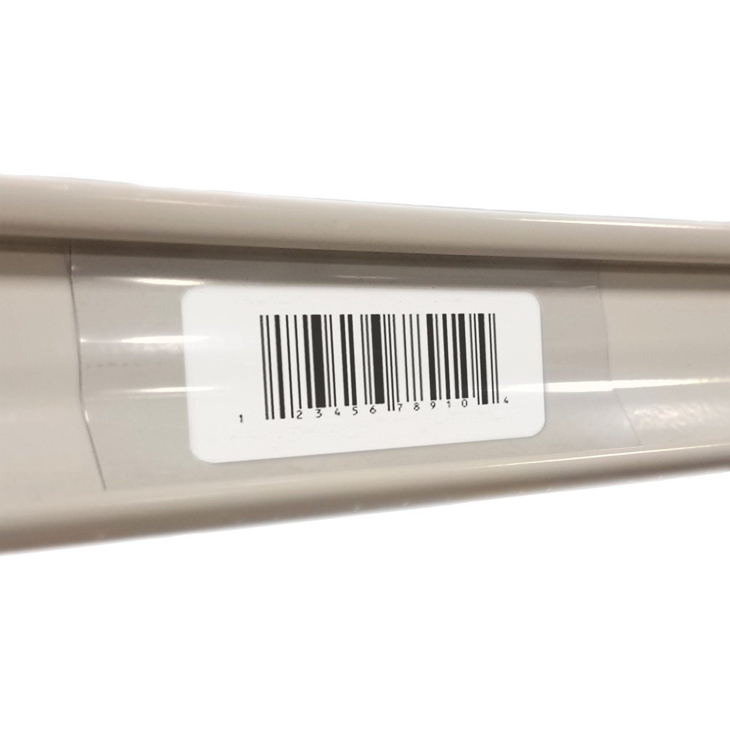 250 Clear Plastic Gondola Shelving Ticket Molding UPC Insert Strips 3&Prime; x 1.25&Prime;