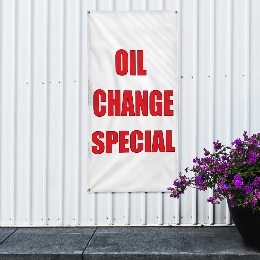 Vertical Vinyl Banner Multiple Sizes Business Weatherproof Industrial Yard Signs