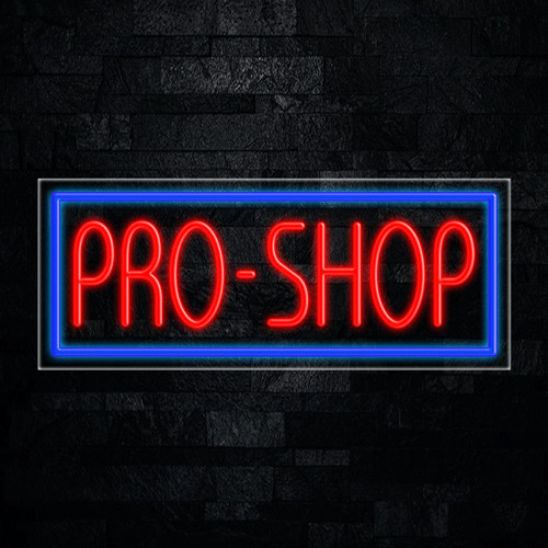 Pro Shop LED Neon Sign 30&Prime;L x 12&Prime;H #31465