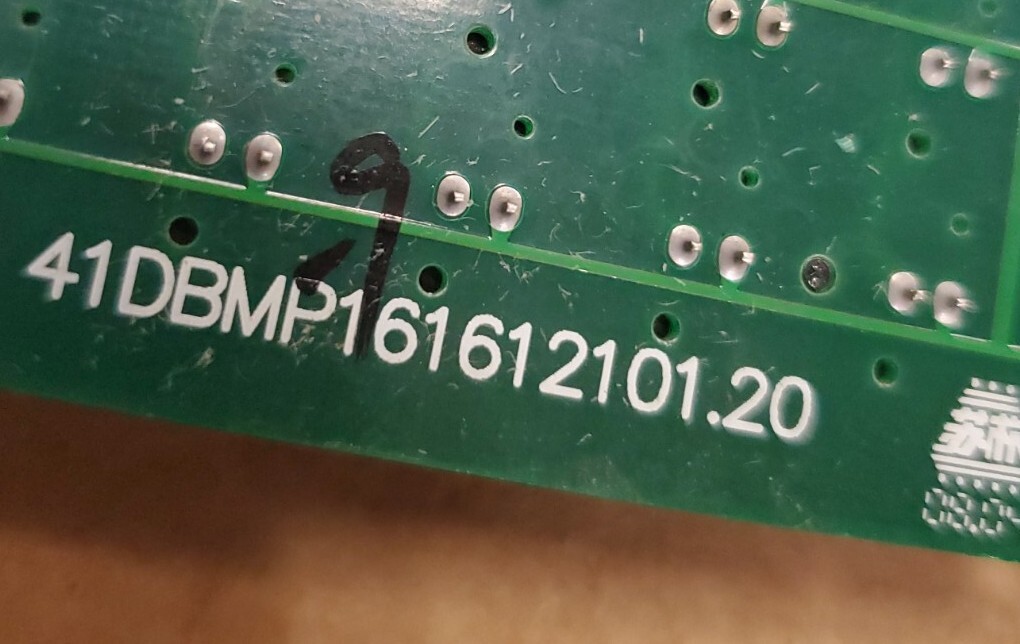 Optec 6&Prime;x6&Prime; Led Tile Panel with Driver pcb Board module 41DBMP16161201.20