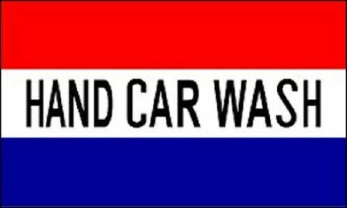 4 Pack Hand Car Wash Polyester Flag R/W/B 3&prime; x 5&prime;-New