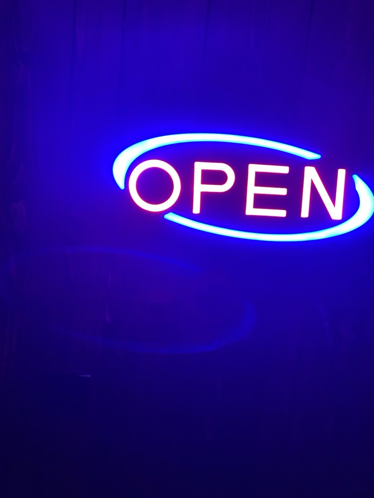 Open Sign For Business Mystiglo Horizontal Or Vertical Solid And Flashing