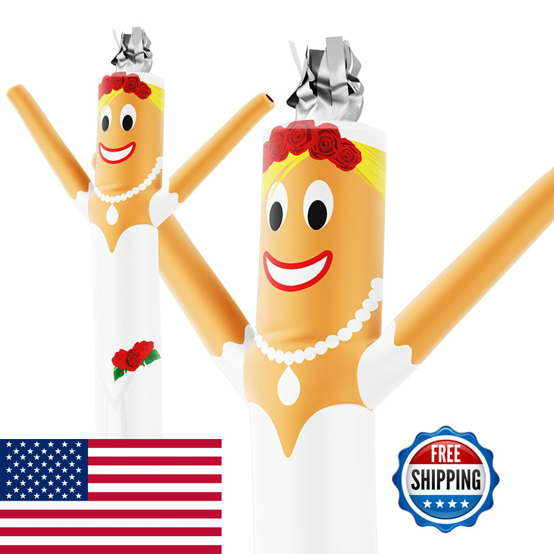 Lookourway Air Dancers Wacky Waving Inflatable Tube Man Attachment – 6 Feet