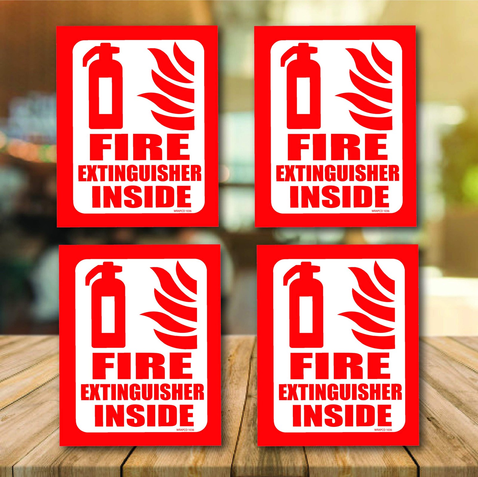 Fire Extinguisher Inside Sticker for Truck DOT, Decal Sign for Work Vehicle a…