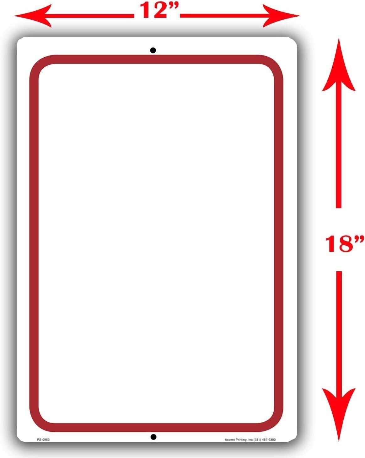 Private Event No Public Access | Single-sided Parking Sign | 12&Prime;W x 18&Prime;H