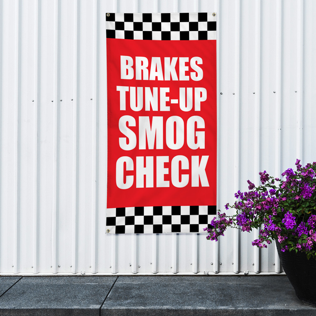 Vertical Vinyl Banner Multiple Sizes Outdoor Weatherproof Industrial Yard Signs